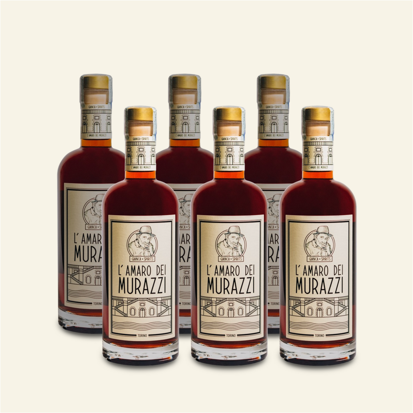 Amaro dei Murazzi - Pack 6 Bottiglie 70cl