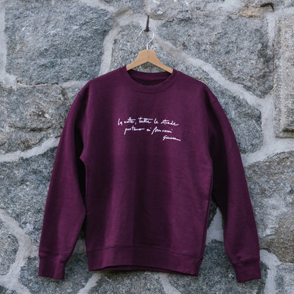 Felpa Unisex Firmata Giancarlo